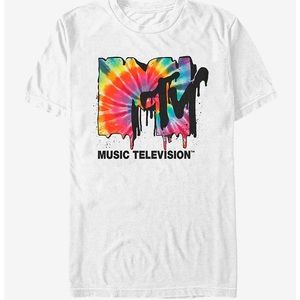 NWOT tie dye MTV graphic tee